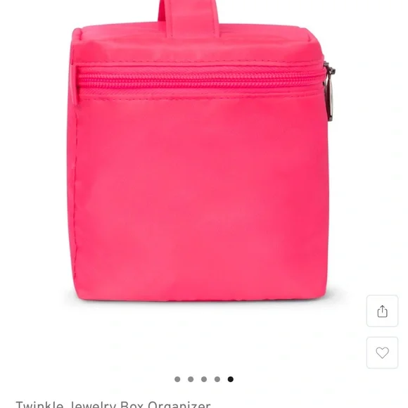LUG~Twinkle Jewelry Organizer Box~Magenta~New with tags 💗💗💞 - Picture 6 of 14